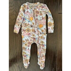 Posh Peanut Dolly Bamboo Footie Pajamas